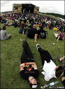 Crowd shot at the Download Festival