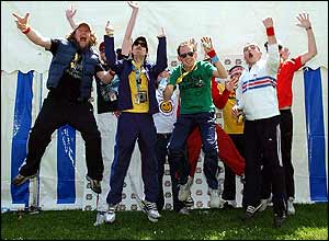 Goldie Lookin' Chain at the Isle of Wight Festival