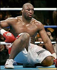 Battered, bruised and outclassed Williams gets up one more time, but the referee wisely intervenes