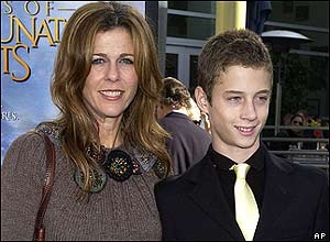 Rita Wilson and Chester Hanks