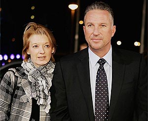 Kathy and Ian Botham
