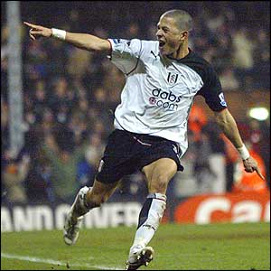 Liam Rosenior celebrates Fulham's last gasp equaliser