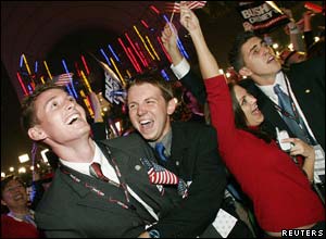 Supporters of George W. Bush