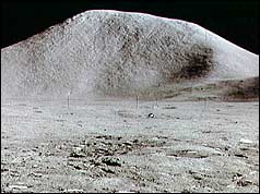 Mount Hadley photographed by Apollo 15