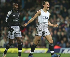 Robben scores for Chelsea