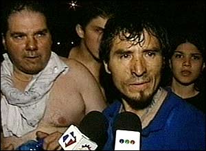 Witnesses speak to Argentine television