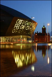 The new Wales Millenium Centre, from Mike Parker, Pontypool