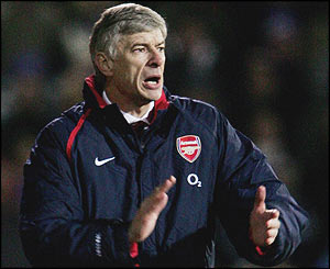 Arsenal boss Arsene Wenger 