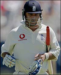 Graham Thorpe is out for 26