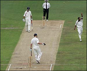 Ntini removes Andrew Flintoff