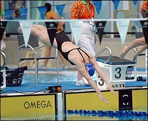 Swimmer Lauren Newton