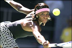 Venus Williams in action