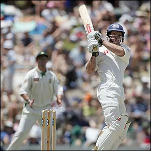 England's Andrew Strauss 