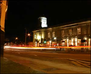 Aberystwyth after dark, as captured by Matt Davies