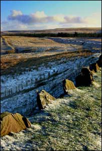 John Tratnik took this picture from the Rhigos mountain near Hirwaun