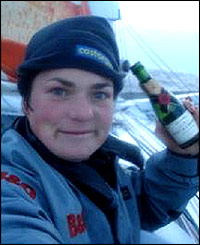 There is cause for celebration on 12 January when Ellen rounds Cape Horn - one of the most notorious milestones