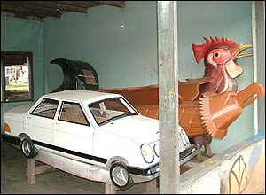 Car coffin (Picture: Nicky Barranger)