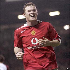 Man Utd's Wayne Rooney