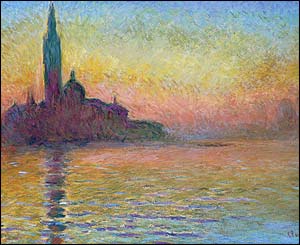 San Giorgio Maggiore, Dusk, at Tate Britain 