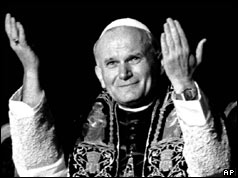 Newly appointed Pope John Paul - 1978