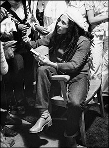 Adoration - Bob Marley by Jeff Cathrow