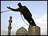 Saddam Hussein statue 