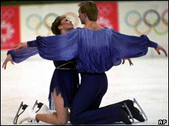 Torvill and Dean at Sarajevo Winter Olympics