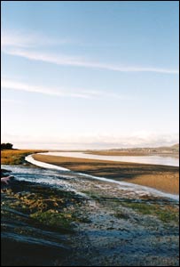 Ynys point near Harlech, looking west over to Black Rock Sands, sent by David Craik from Harlech