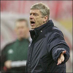Arsenal manager Arsene Wenger