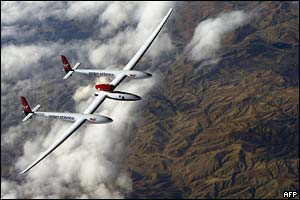 Flight passes over Morocco (AFP)
