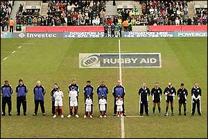 The two sides observe a silence