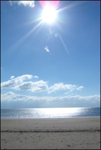 Sara Moran took this while on a walk across Swansea Bay