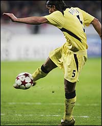 Milan Baros scores Liverpool's third