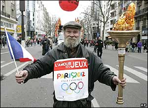 Protestors in Paris, France