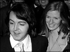 Paul McCartney and Linda Eastman