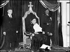 King Idris of Libya in 1952