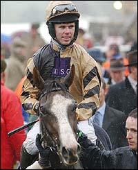 Jockey Graham Lee enjoys another winning start to the day