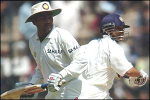 Virencer Sehwag and Sachin Tendulkar 