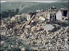 Iran earthquake aftermath