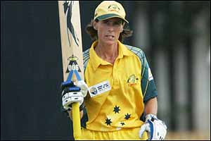 Belinda Clark carried Australia towards victory with an innings of 62
