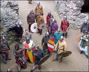 Cassy Schofield, from St Asaph, took this shot at a re-enactment event at Denbigh Castle over Easter