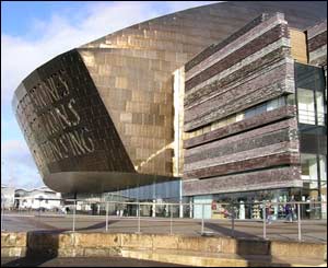 Ian Gardiner of Bridgend snapped this view of the Wales Millenium Centre in Cardiff Bay