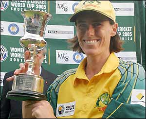 Belinda Clark savours victory