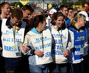 Elizabeth Sheldon captures some of the marshalls sharing a laugh