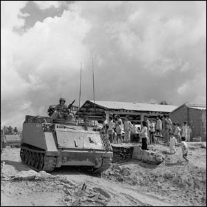 Australian APC in Vietnam