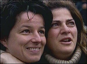 Onlookers at St Peter's Square