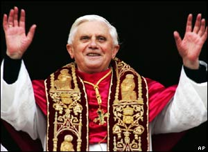 The new Pope Benedict XVI