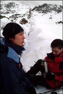 Chi Tso took this dramatic shot on a water break after coming down from top of Tryfan 