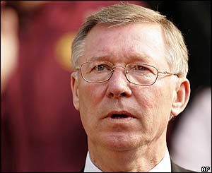 Manchester United boss Sir Alex Ferguson 