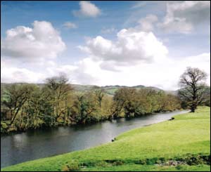 River Conwy at Llanrwst taken by Steve Jones of Buckley Clwyd